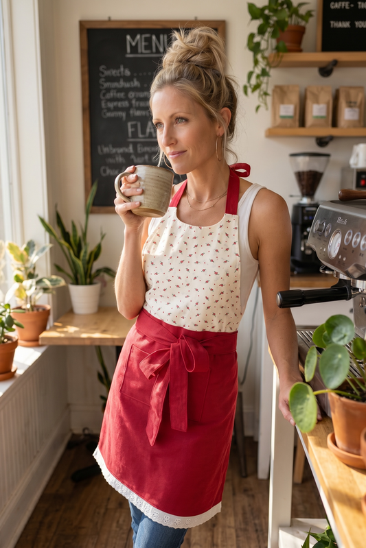 Strawberry Fields Apron