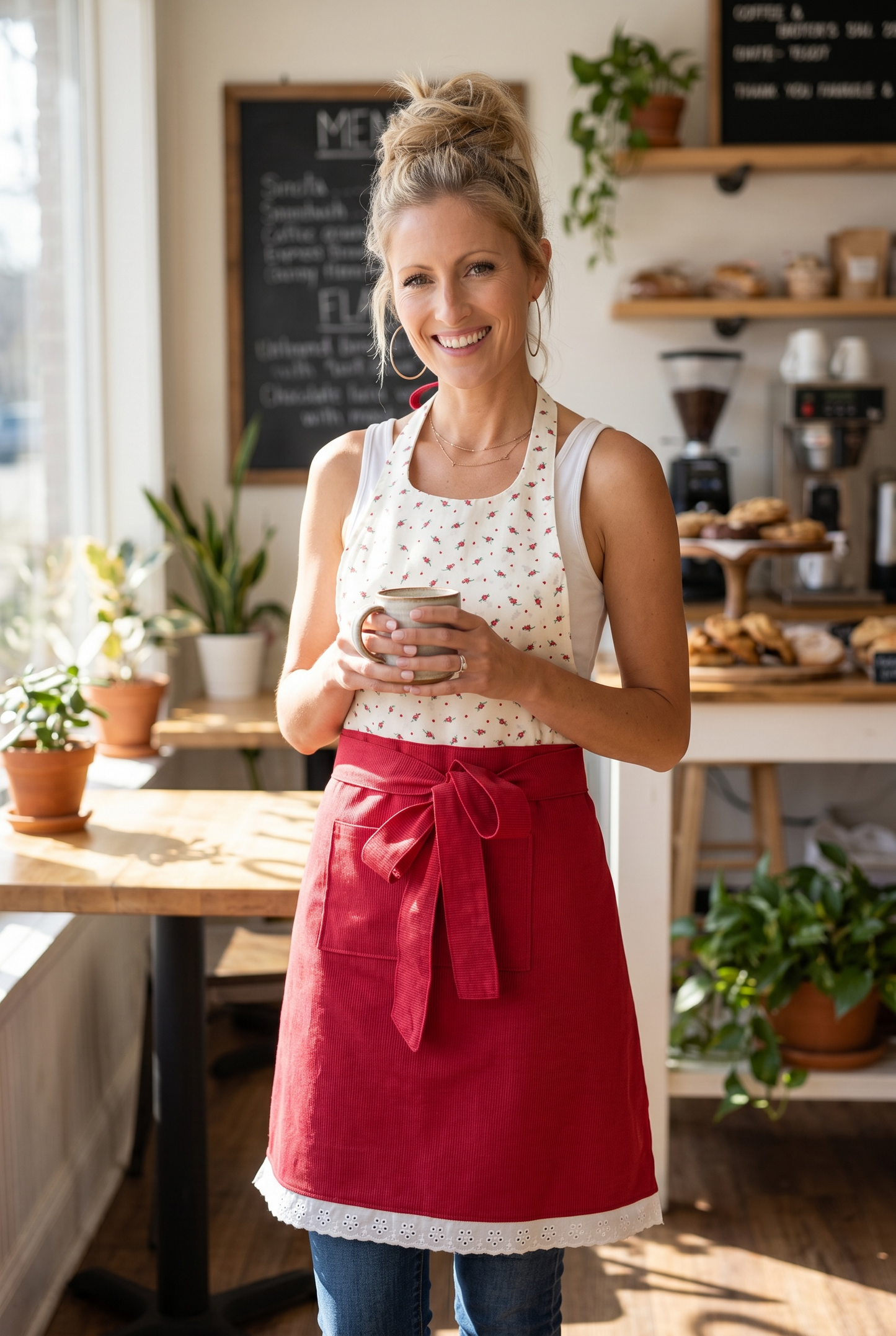 Strawberry Fields Apron