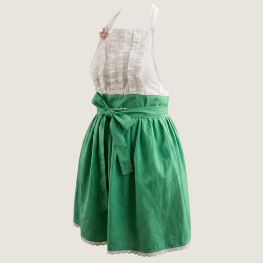 Emerald Ruffle Apron