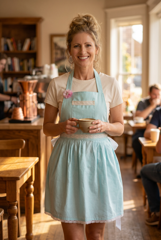 Bluebell Cafe Apron